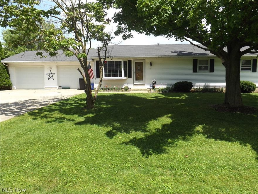 "Nice ranch home located on corner, 2 parcel lot in the village of Fredericktown. Newly updated kitchen, 3 bedrooms and 2 full baths. Wide open back yard with large deck for relaxing, barbecuing.