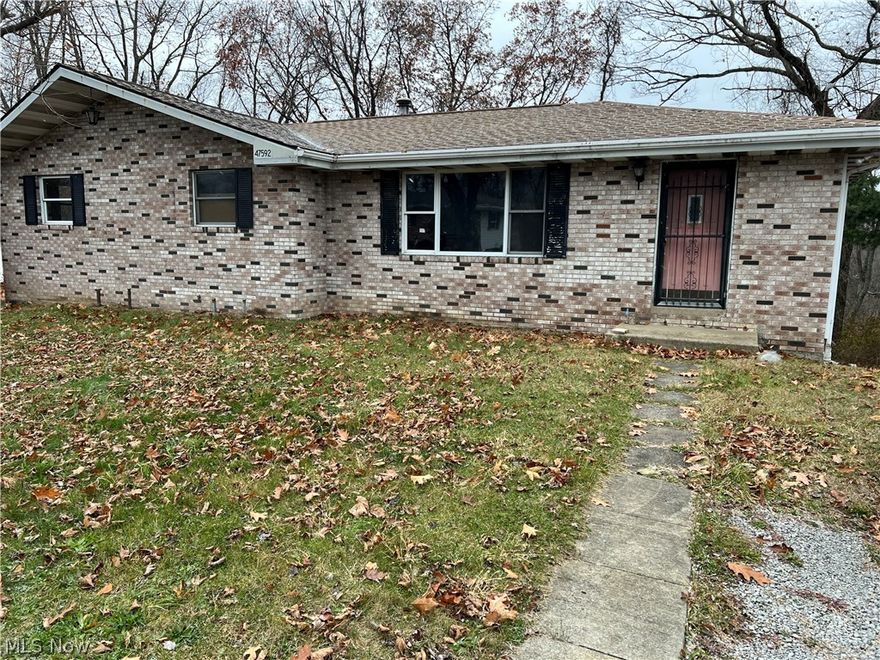 INVESTORS!!!
Nice solid ranch home with 2 car garage on a cul de sac with an incredible view! This home was in the process of a renovation.  It needs finishing touches and will be a lovely home situated high on a hill.  The home has a newer heat pump furnace as well as an on demand hot water heater.  Dishwasher is brand new.  The basement is a walkout basement, which could  easily be a lovely family room.  There is already some tile in place for that. Double integral garage Do to health reasons the home is being sold.  The seller will make no repairs. The home is selling strictly as is.