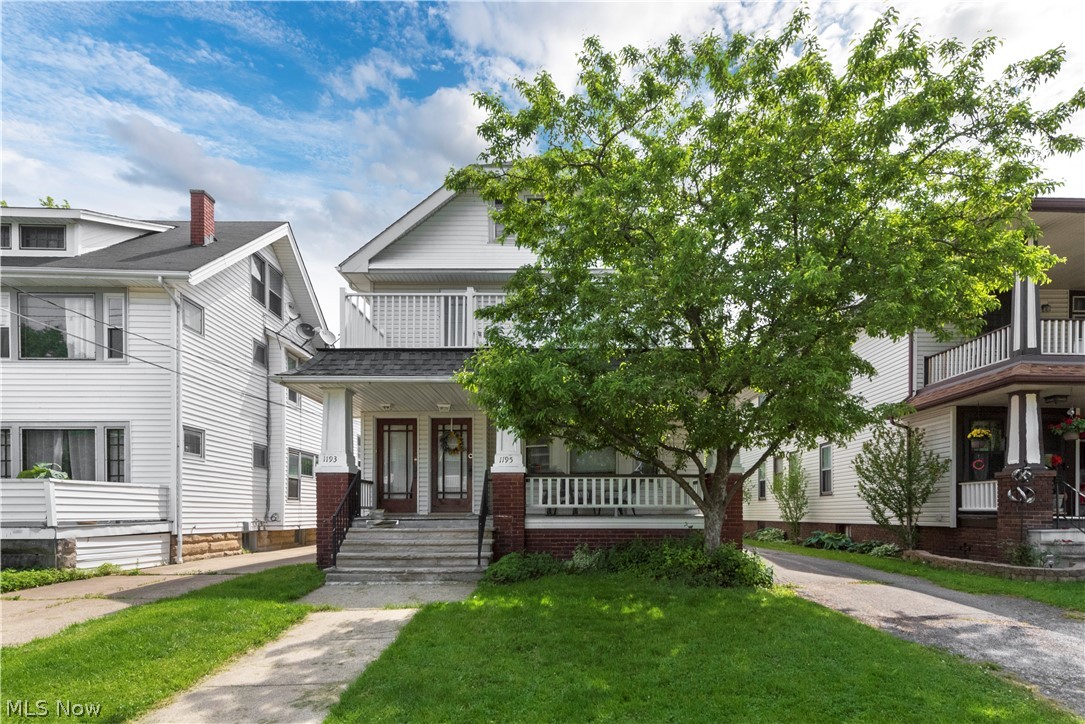 Welcome to this wonderful opportunity to own a duplex on a prime Lakewood street. This property is currently fully leased, but could long term suit as a chance for owner to occupy one half and lease the other. Built in 1916, it has many charming features such as original hardwood floors, wainscoting, bay windows, and brass door handles. There are beautiful wood details throughout the house including the door frames, windows, and built-in cabinets with beveled glass that have been painted white. The bottom unit has been fully updated with new cabinets, counters, plumbing, flooring, dishwasher, & lighting while the top unit features has been fully updated with counters, plumbing, flooring, and all new appliances. Each bedroom is large with ample space. Both units have their very own private porch, perfect for early morning coffees. You don’t have to worry about sharing laundry because both units have their own washer & dryer. New washers were installed in 2019. Other recent upgrades incl