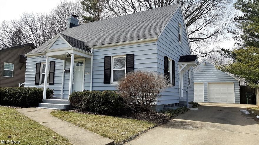 Move in Ready Cape Cod located just minutes from shopping center and freeway. This Spacious property has an Open Floor Plan that comes with updated bathroom with wall tiles and modern cabinetry High with quality Laminate flooring, newer A/C and furnace, hot water tank. Updated kitchen has countertop bar for great entertaining, cabinet lighting and mosaic backsplash, Newer stainless-steel Appliances (Staying) and beautiful flooring with plenty of Natural Lighting. Master Bedroom has plenty of natural light with an additional UPDATED 1/2 bath on the 2nd floor.  Finished Lower level perfect for entertaining and offers recessed lighting, updated carpeting great for family events or a movie night (washer & dryer stays). Outside has a wonderful deck with sliding doors leading to the Dining room and nice size fenced in yard great for cookouts and just relaxing. Two Car Garage with Opener and new gutters.  Call today for your showing.