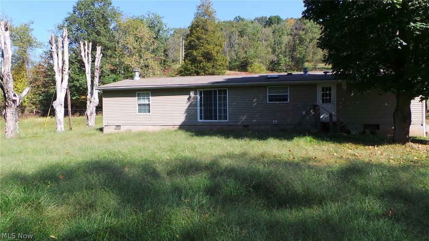 Great opportunity!  40+/- acres with free gas just off I77 in Rockport WV. Double wide and a couple of other buildings. Cash Only. Protected person conservator of the estate.