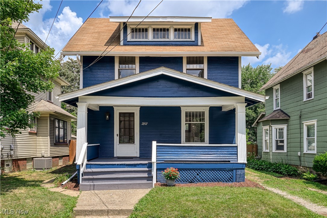 Beautifully Rehabbed and Move-In Ready! This charming century home blends modern updates with original character. From first look at the fresh new outside paint, you can see the historical charm with the modern updates. Step inside to find gorgeous, unpainted woodwork that adds warmth and timeless charm, complemented by refreshed wood flooring and fresh paint throughout the rest of the home. The updated kitchen features butcher block countertops, stainless steel appliances, and stylish cabinetry. The spacious bathroom has been fully rehabbed with a vessel sink and modern fixtures. Additional updates include new light fixtures, new plumbing fixtures, a brand new HVAC system (2025), and a new electrical panel with updated wiring (2025). This home is the perfect mix of old and new—don’t miss your chance to see it!