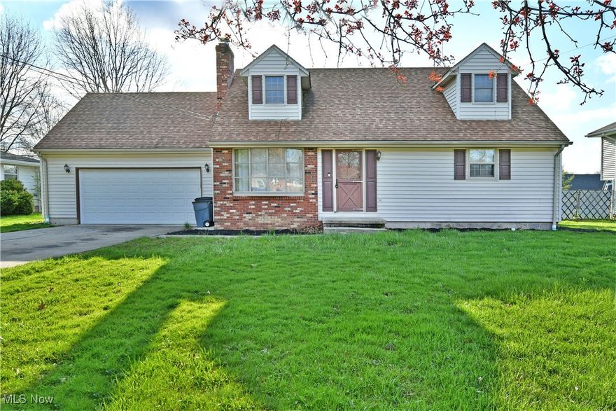 Cape Cod living perfected, this stunning 4 bedroom 2 bath Champion residence has everything you’ve been looking for and more! Offering up good looks all around, the home is quick to catch your eye with its handsome brick accents, cement driveway and desirable location. Around the back, a window-lined sunroom makes for a perfect homestead bungalow for warmer days to come. Step through the front door to find the beautiful renovations as plush carpets are illuminated by the oversized picture window, spilling sunshine across the brick fireplace. The carpeted stairs rise away just past eh decorative front door. Meanwhile, the combined kitchen and eat-in dining spaces enjoy lovely, hardwood styled flooring and high contrast cabinets that join an elegantly tiled backsplash and polished stone countertops. Modern stainless appliances tie it all together. Down the main hallway, a pair of spacious bedrooms highlight wood trim work and personal closet spaces as they accompany a brightly lit full first floor bath. Upstairs, two additional large bedrooms bring sloping rooflines as they raise the total to four. A second full bath takes full advantage of its outstretched window to brighten the tiled surroundings. Laundry and storage are found at the basement level. The garage floor has been totally replaced as well as the carpet through out and a brand new kitchen with never used beautiful appliances the kitchn flooring and all of the carpet is also new. You will not believe how nice this spacious floor plan with 2 first floor bedrooms and 2 second level bedroom and a full bath on each level.  All of these options makes this larger and better suited for any lifestyle than a rance. Move in ready. Roof is newer.