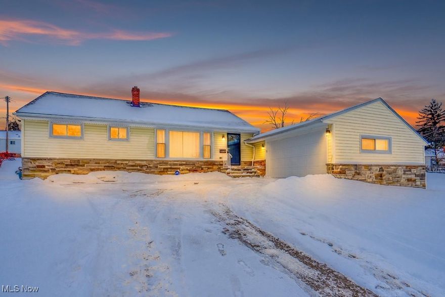 Welcome to 4485 Longleaf Drive in Warrensville Heights — a stunning, fully renovated ranch offering over 2,000 sq. ft. of beautifully finished living space, including a fully finished basement! This large, immaculate, and exceptionally well-maintained home features three spacious bedrooms and two full bathrooms, thoughtfully designed for modern comfort and style.

Step inside and enjoy a complete top-to-bottom transformation. Fresh paint throughout, gorgeous hardwood floors, new flooring, all-new high-end light fixtures, new doors, and recessed lighting create a bright and inviting atmosphere.

The beautifully upgraded kitchen is the true centerpiece of the home, showcasing brand-new high-end cabinetry, a custom backsplash, elegant quartz countertops, and a full suite of new stainless steel appliances, including stove, refrigerator, dishwasher, and range hood. The refrigerator is a true standout, featuring a see-through door and custom craft ice maker for added luxury and convenience.

Both bathrooms have been completely redesigned from ceiling to floor, featuring elegant marble vanity tops, new fixtures, and luxurious finishes. Major upgrades continue throughout the home with all-new plumbing, a new roof, new concrete, and meticulous attention to detail—ensuring true move-in readiness.

The fully finished basement offers endless possibilities—perfect for entertaining, a family room, home office, or private guest suite. Outside, enjoy a large two-car attached garage and a well-appointed lot on a quiet street. The home sits at the top of the hill in the desirable Clarkwood Estates, offering a peaceful setting in an established neighborhood.

This is not your ordinary ranch—it’s a gorgeous, high-quality renovation in a sought-after location.
Don’t wait—schedule your showing today and make this stunning home yours before it’s gone! POS inspection compliant!