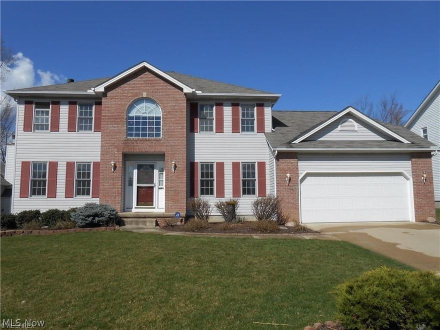 This beautiful 5 bedroom, 3 and a half bath updated colonial has tons to offer! Four bedrooms, including the master, are located on the second floor with another in the basement. Beautiful gourmet kitchen with granite countertops, hardwood cabinets, and updated stainless steel appliances with sight lines throughout the rest of the first floor! Relax in your hot tub after playing in your private fenced in backyard. Newer(2012) hypo-allergenic furnace and A/C. Welcome Home!