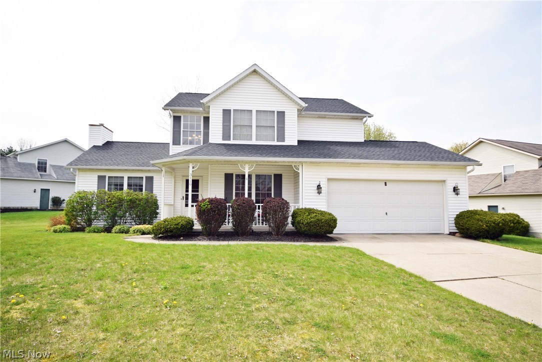 Beautiful 3 bedroom home with a potential 4th bedroom in the finished basement. Open the front door into the 2 story foyer. Great room to the left has vaulted ceiling and beautiful gas fireplace. Great kitchen which includes solid surface counter tops with breakfast bar seating and eat-in area which leads out to the patio. Patio includes great outdoor living space with hot tub! 1st floor laundry and 1st floor half bath. Finished basement includes a large rec room space and another room currently set up as a guest bedroom. High-efficient gas furnace. Property includes storage shed. New roof installed April 2016. Call today to schedule your appointment. Don't miss out on this beauty!