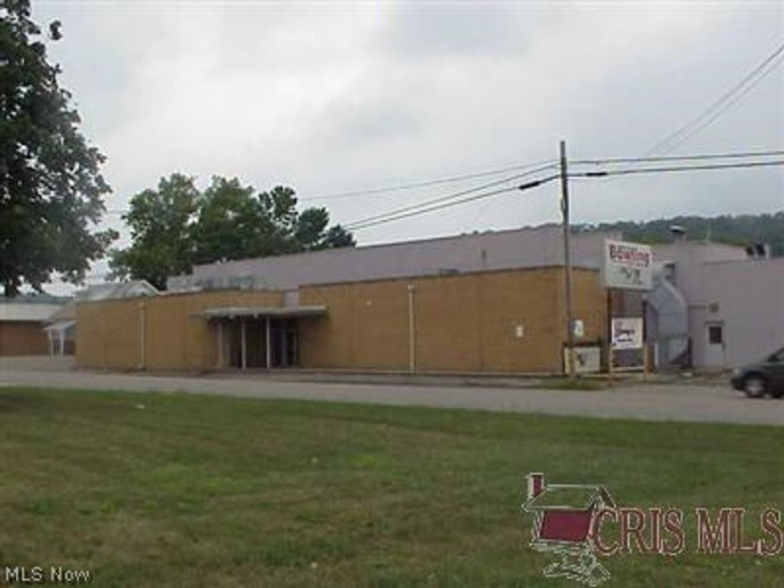 Nearly 4 acres of land and 1 acre under roof presently operated as a 34 lane Bowling Center with snack bar with a liquor license.