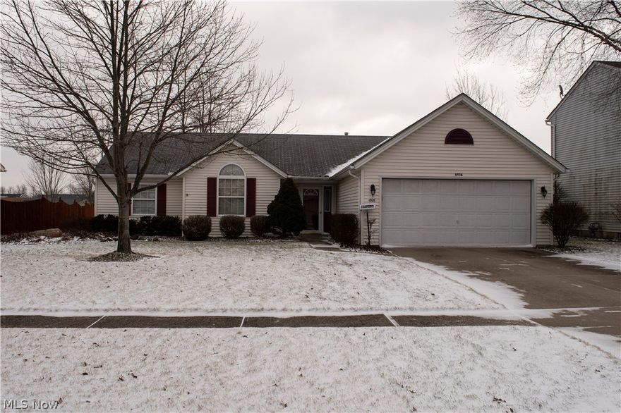 Welcome home to first floor living at its finest. Cozy up to the fireplace in the great room with vaulted ceilings.  Enjoy dinners in your spacious kitchen & dining room.  With 3 large bedrooms - you have plenty of space for the family.  Two car attached garage and a laundry room - this home sells itself!  Schedule your private tour today.