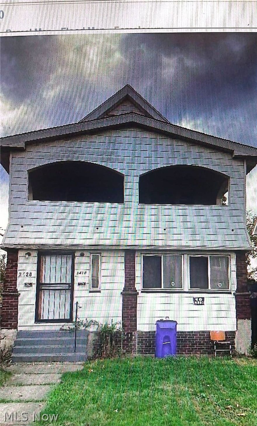 Very  nice two family home. Fully occupied $850. each unit.  Home has been updated and has newer roof, furnace, and water tank.  Good income property.