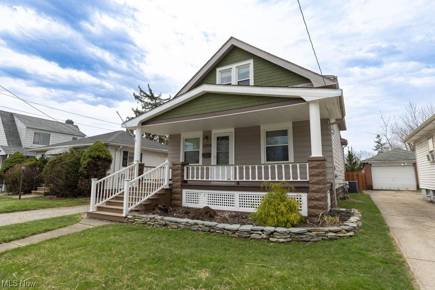 Welcome to 13309 Astor Ave! This well cared for two (possible three) bed cape cod is ready for its new owner.  Walking up you will see the large inviting porch with newly rebuilt trex stairs. On the main level you will find a bedroom with a cedar closet and an attached half bath.  Upstairs is a full bath with a tandem room that could be a great office, nursery, or dressing room. The possibilities are endless - make it your own! The full basement is where you will find another half bath, a partially finished bonus room, and laundry area with washer, dryer, and utility sink. Heading out through the back there is a newly built trex deck with a detached two car garage and fully fenced in double lot. There is ample storage space with two sheds on the property. Close to major highways for easy access to downtown or airport. Contact your favorite Realtor to see this one before it's gone!