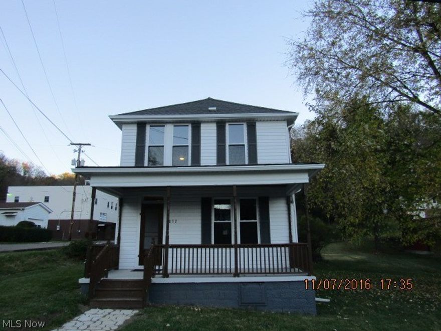 Two story home with 3 bedrooms 1 1/2 bath  and large yard.  Home features open floor  concept on the first floor with  living room/dining room combination  and kitchen.   1st floor laundry and 1/2 bath.  Home includes new roof, new plumbing, new electrical wiring and all new windows.