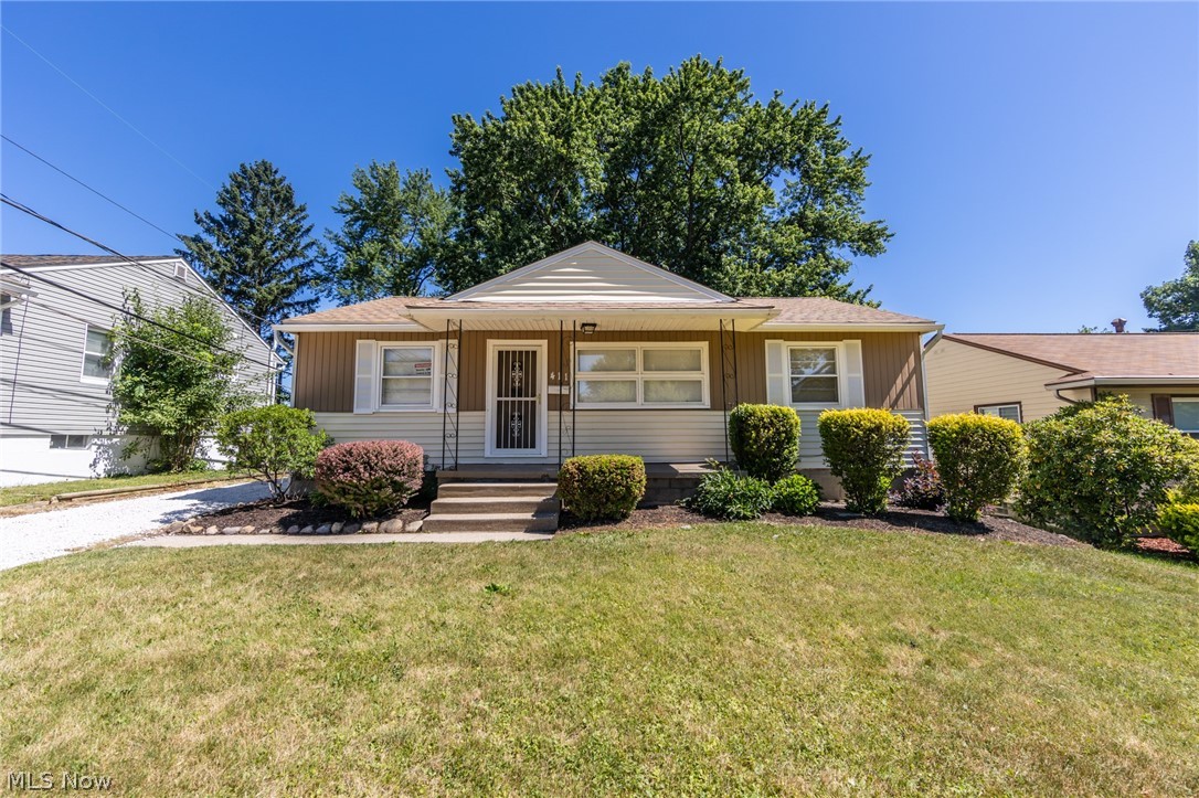 Welcome to this STUNNING ranch in Cuyahoga Falls! Step inside and take a look at the wondering hardly floors that have been refinished in the family room and dining room. The dining room is right off the kitchen which will make the perfect area for entertaining. The kitchen has all up been updated with subway title to accent the beautiful counter tops and cabinets and stainless steel appliances! Freshly painted throughout. Schedule your showing quickly!