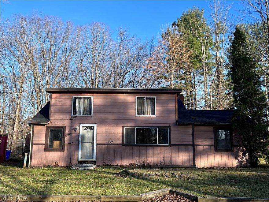 Welcome to 852 Pennsylvania St! This three bedroom, one bathroom colonial is looking for the right investor, contractor or handy homeowner to give this property a proper update. First floor bathroom, bedroom and laundry make for easy single floor living. Two additional bedrooms upstairs. Great flip potential! Or try your hand at tear down and build new!