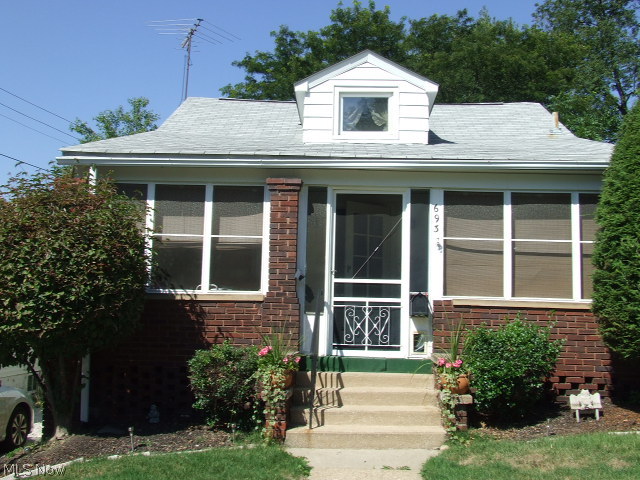 Cute, well-kept Ranch with large, fireplaced living room, formal dining room with window seat/drawers, galley kitchen with pantry and appliances, and two nice size bedrooms. Walkout, finished basement includes large rec room, 2nd full bathroom, workshop area, 3 large closets and a storage room. All newer windows except the front two, newer carpet and paint, newer furnace, and plenty of storage in the floored attic. There's a screened-in front porch and large shed. Great starter or down-sizer home, just waiting for you to move in! Make an appointment to see it today!