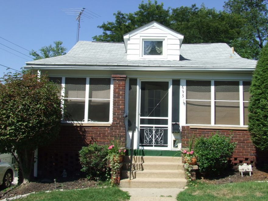 Cute, well-kept Ranch with large, fireplaced living room, formal dining room with window seat/drawers, galley kitchen with pantry and appliances, and two nice size bedrooms.  Walkout, finished basement includes large rec room, 2nd full bathroom, workshop area, 3 large closets and a storage room.  All newer windows except the front two, newer carpet and paint, newer furnace, and plenty of storage in the floored attic.  There's a screened-in front porch and large shed.  Great starter or down-sizer home, just waiting for you to move in!  Make an appointment to see it today!