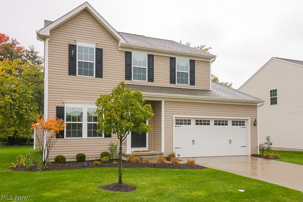 Welcome to this attractive & stylish home in the desirable Trebisky Woods Community. Tremendous curb appeal & landscaping are indicative of the well-maintained home within. Just inside the front door you’ll find a versatile space that can be your office or playroom. Adjacent is the welcoming eat-in kitchen with generous cabinet & counter space, breakfast bar, peninsula & attractive tile backsplash. Eating area flows seamlessly into the family room that offers a cozy gas fireplace with remote plus stunning views of the large, open yard. Off the kitchen hallway is an updated half bath, first floor laundry, & mud room with access to the garage. Upstairs, the enormous Master Suite features a walk-in closet and an en-suite bath complete with double vanities, soaking tub, and shower. 2 additional bedrooms and loft (which can easily convert into 4th bedroom or used how you see fit!) share additional full bath. The full-sized basement offers loads of storage space and plenty options for finish