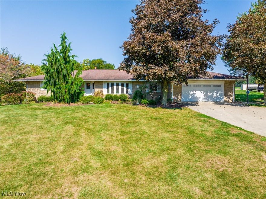 This one pretty much checks all the boxes. 3-bedroom spacious brick ranch home in the country, check! 20-acres, check! 10-acre hay field, check! 7-acres pasture, with high tensile fencing, check! Well maintained bank barn, check! Above ground pool with large deck, check! Many updates throughout the home, barn and pasture. If you are looking for a peaceful setting, someplace to stretch your legs a good bit and room for your livestock, this property is the one for you!