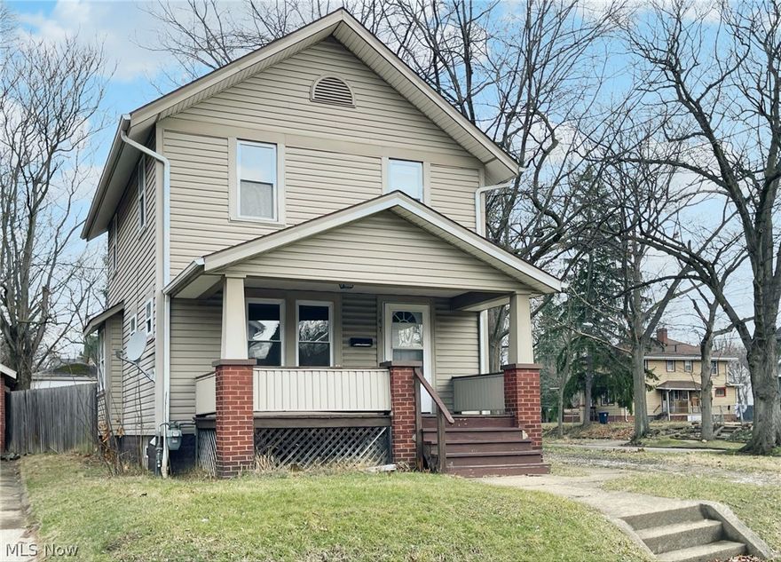 Put your money to work for you in this lovely 3-bedroom colonial in Firestone Park. The graciously sized rooms include a living room large enough to seat people comfortably, an updated kitchen with appliances, and a big dining room filled with classic, warm colored wood trim that's large enough to hold your expandable dining table! There are even built-in drawers for linens or for the kids to each have a drawer of their own. The three large bedrooms provide room for everyone, and the bath has been nicely updated, too. The basement level will be great for storage, and off of the back is a tiled patio overlooking the rear yard, where you'll be able to watch the kids play or where you can sit for hours with family and friends. If you work on cars, or have a seasonal car you like to store, you'll love the 2-car garage and the storage possibilities inside. The garage doors are even brand new! Over time, the furnace, hot water tank, the kitchen appliances and some of the plumbing have been updated, and there's new vinyl LVT flooring throughout the living areas. If you favor a strong sense of community, Firestone Park is the gateway to loads of activities featuring sports courts, playgrounds and the Firestone Park Community Center is less than 10 minutes away. It offers everything from fitness classes to book clubs, to weekly seasonal camps. There are programs for teens and Seniors alike! You will not want to let this one get away!