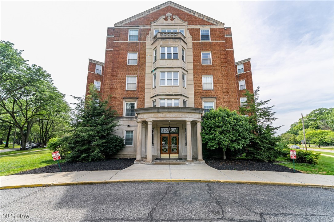 This updated Shaker Heights condo offers simple, comfortable living in a well-maintained building with on-site security and enclosed garage parking. Conveniently located just minutes from University Circle, UH, Cleveland Clinic, and Case Western. The unit is on the top floor and feels bright and open. It features a ceramic tile entry, combined living and dining area with newer flooring, and two bedrooms—each with access to updated tiled bathrooms. The kitchen includes white granite countertops, KraftMaid soft-close cabinets, stainless steel appliances, and a spacious pantry. All utilities are included in the HOA fee, helping keep monthly costs low—often less than renting a similar place. Just outside, you’ll find peaceful walking trails along the Doan Brook ravine. Schedule your buyers for showing now.