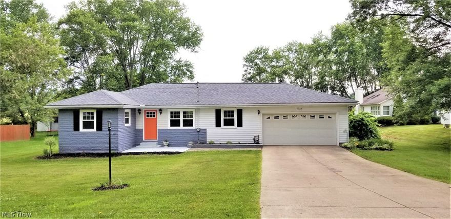 Come see this nice as new ranch that has been opened up and updated with beautiful finishes! If one floor living is
what you've been looking for, this one's for you. Sitting on a half acre lot but still minutes to town, this charming home
features an open kitchen with island, custom cabinetry, granite counters, tile backsplash and stainless appliances. The
original hardwood floors have been refreshed and look great in the bright living and dining rooms. The first floor
laundry is convenient and a half bath has also been added nearby. The three bedrooms have all been improved top to
bottom and share a lovely hall bath. There's plenty of room to spread out in your spacious enclosed sun porch
overlooking the lush backyard; it would be perfect for entertaining, gardening, or whatever your heart desires! A
basement, shed, and 2 car garage complete the home. Updates also include new roof and gutters, new electric/wiring
and plumbing, new sump pump plus so much more. Check out all tha