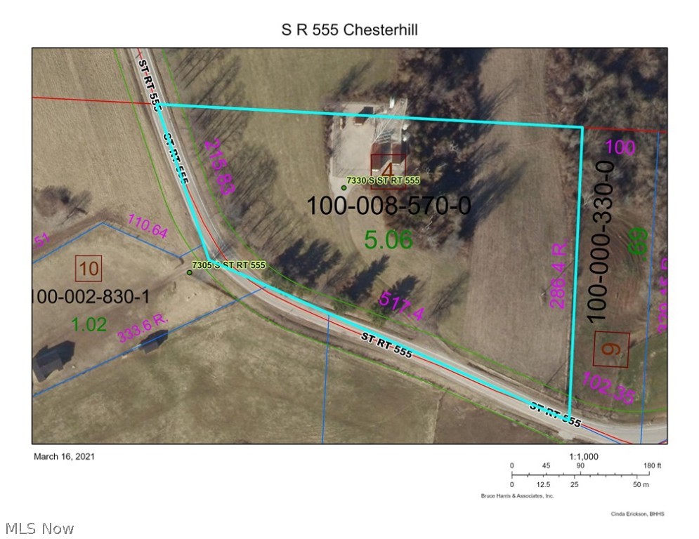 4.157 acres with a cell phone tower on the property. The lease is valid until August 2022.