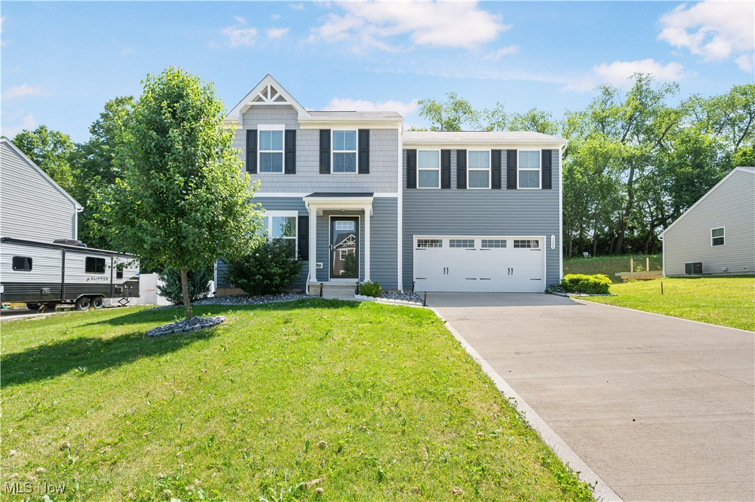 Welcome to 1306 Alpha St NW., a charming colonial built in the peaceful West Brook Estates neighborhood and located in the well-respected Tuslaw Local School District. Built in 2020, this beautifully maintained 4-bedroom, 2.5-bath home with a 2-car garage blends modern comfort with timeless appeal.
Step inside and feel instantly at home. Sunlight pours through large windows, illuminating a spacious and inviting living room—ideal for cozy movie nights, quiet reading time, or gathering with friends and family.
At the heart of the home is a bright, functional kitchen designed for everyday living and entertaining alike. Whether it’s holiday baking, Sunday pancakes, or weeknight dinners, this space invites connection and creativity. The adjacent dining area is perfect for meaningful conversations and memory-making meals.
Upstairs, you'll find four generously sized bedrooms offering flexibility for guest space, a home office, or a growing family. The updated bathrooms are thoughtfully styled with convenience and comfort in mind. The home’s layout flows effortlessly from room to room, creating a natural sense of harmony.
Outside, your private backyard oasis awaits—perfect for summer barbecues, gardening, or simply relaxing under the stars. There’s space to play, pets to roam, or you to unwind.
1306 Alpha St NW offers more than just a house—it offers a lifestyle rooted in community, comfort, and connection. Enjoy the serenity of a quiet neighborhood with the convenience of being just minutes from local schools, parks, shopping, and dining.
Recent updates include a new front door, fresh paint, and updated landscaping.
Whether you're a first-time buyer, starting a new chapter, or looking for a place that simply feels like home—this is the one. Schedule your showing today and discover what it means to truly belong.