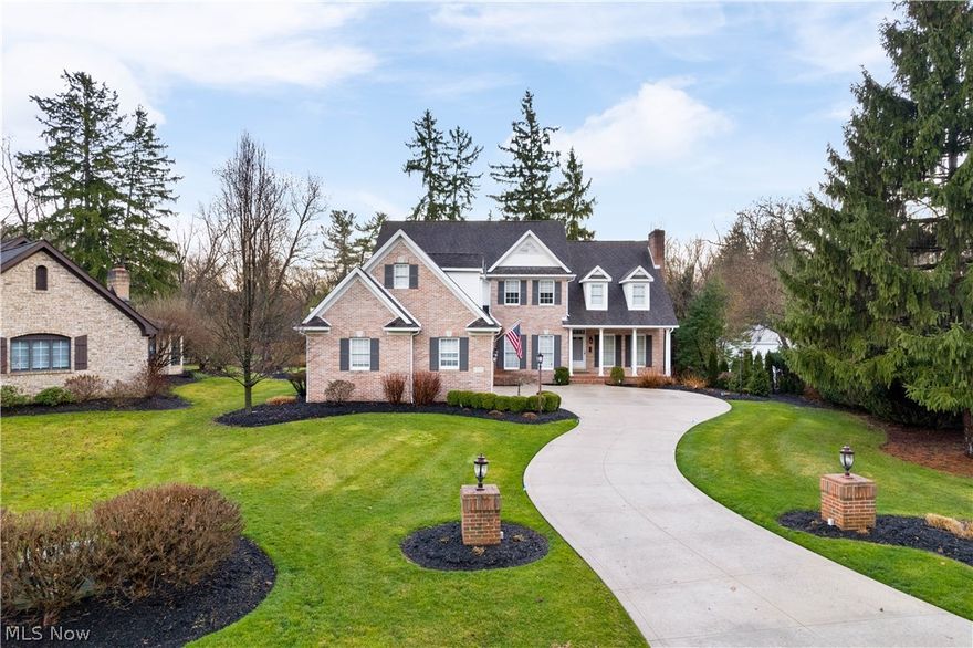 Welcome to this one owner custom built home tucked away in the quiet Magnolias neighborhood. Timeless and elegant design will greet you the moment you pull up. Upon entering you will find beautiful hardwood floors throughout most of the first floor. An inviting study with built in cabinets and a gas fireplace is the perfect place to curl up this winter or make it your bourbon room-it already has the vent for your cigars! The large dining room is perfect for entertaining your guests at any holiday. The family room invites you in with vaulted ceilings, gas fireplace, and French doors to your patio. Light and bright and plenty of room is what you will find in the fully applianced chefs kitchen with granite counter tops and tons of counter space to spread out. A relaxing sunroom looking out over your backyard is where you will want to be to put up your feet and enjoy. A first floor master suite with vaulted ceilings and built in cabinets is a relaxing retreat. Upstairs offers 2 generous si