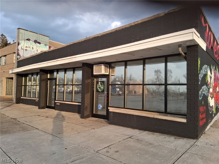 Prime multi-tenant commercial opportunity located on highly visible Euclid Avenue in East Cleveland. This three-suite building offers flexible use potential for investors or owner-occupants. Each suite features separate entrances, allowing for multiple income streams or the ability to occupy one unit while leasing the others.

Situated along a major commercial corridor with strong traffic exposure and convenient access to public transportation, University Circle, and downtown Cleveland. Ideal for office, retail, service-based business, or mixed commercial use (subject to zoning).

Property offers excellent frontage, signage visibility, and value-add potential. Whether fully leased or repositioned for increased rental income, this property presents a strategic opportunity to build equity and expand a commercial portfolio.

Buyer to verify zoning, permitted uses, and income potential.