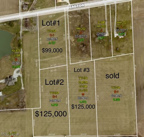 Vacant Land For Sale - Easton Rd<br/> Wayne County, West Salem, OH 44287