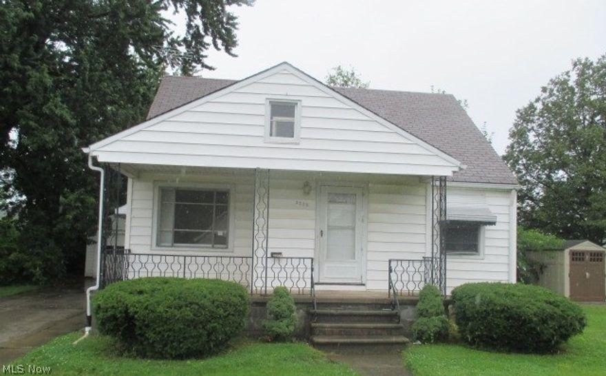 Homepath Property! Owner occupants save up to 3% in closing costs using the Home Buyer Ready program!  Nice bakcyard space, detacehd garage, front porch for sipping lemonade. Basement allows for plenty of storage. Dormer bedroom on second floor for extra living space, first floor bathroom, eat in style kitchen, plenty of living room space for oversized furniture.  Lots of light in living room for entertaining.  Attractive floor plan with plenty of closet space.  Close by to all local amenities, within a block from the school. Buyer responsible for own due diligence, inquiry and verification of all property information, condition, tax, square footage and parcel data. Broker is not liable or responsible to verify any information as all data in MLS is reflective of public records. Buyers recommended to investigate all data.