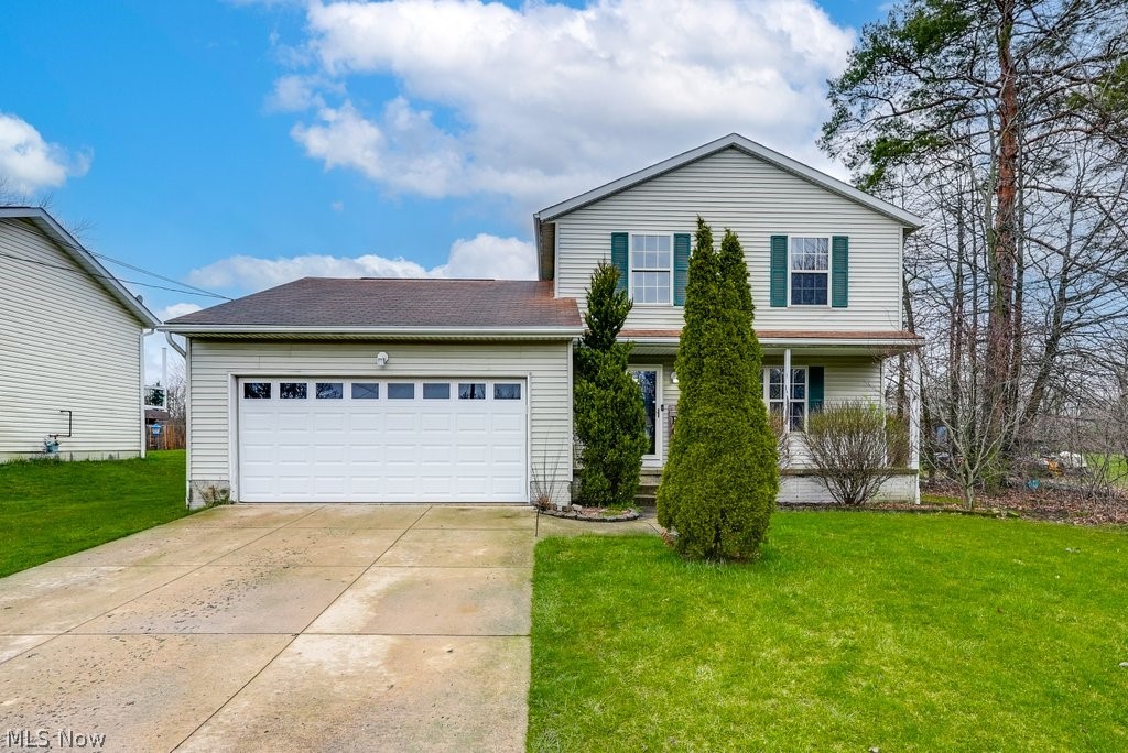 Welcome Home to 672 W Lake Street! Situated on a beautiful 0.5+ acre lot, this "move in ready" home is awaiting its new owner! This location is perfect, just minutes from everything downtown Ravenna has to offer, and great accessibility to RT44, I-76, and Kent State. Head on inside and you'll see the living room, dining area, and eat-in kitchen with plenty of cabinet space! Just off the kitchen is an additional half bathroom and a spacious great room (perfect for entertaining!). Upstairs holds the three bedrooms and a full bathroom. The basement (extra tall ceilings), is great for storage or even a blank canvas for those who plan to finish it! The backyard has plenty of space for everyone to enjoy! New furnace and AC 2020. Schedule your private showing today!