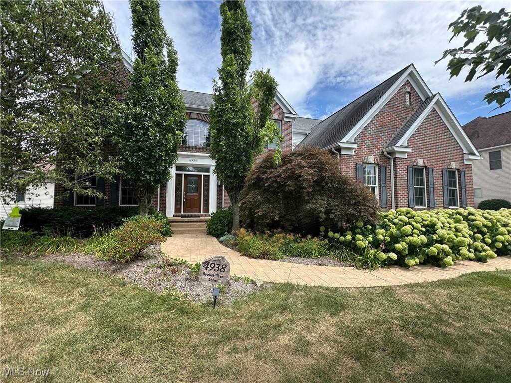 Welcome to this stunning custom former model home and Parade of Homes showcase, nestled in the highly desirable Sugar Maple Hills neighborhood! Set on a private lot with serene pond views and surrounded by mature trees, this exceptional property offers luxury, privacy, and thoughtful design at every turn.
Located in a community known for its scenic walking trails with fitness stations, playground, tranquil ponds, and charming gazebo, this home is the perfect balance of comfort and lifestyle.
Step inside to a soaring two-story great room filled with natural light, flowing seamlessly into a custom chef’s kitchen featuring a commercial-grade range, oversized island, and detailed cabinetry — no detail overlooked. The massive eat-in kitchen opens to an expansive deck, perfect for relaxing or entertaining while enjoying the pond views.
The main floor also includes a formal dining room ready for holidays and gatherings, a private den, convenient half bath, and a spacious laundry/mudroom with direct backyard access. A three-car garage provides plenty of space and storage.
Upstairs, you’ll find four generous bedrooms, including a luxurious primary suite with a spa-inspired en suite bathroom featuring dual vanities, a walk-in tiled shower, and large walk-in closets. Two bedrooms are connected by a Jack & Jill bathroom, while the fourth bedroom has access to the full bath.
The fully finished lower level is ideal for entertaining, complete with a built-in bar, large living area, full bath, and generous storage space.
Additional features include:
• Whole-home central vacuum system
• Dual-zone heating and cooling with two furnaces and two A/C units
• Elegant catwalk overlooking the great room
• Professionally landscaped lot with mature trees
This is your rare opportunity to own one of Sugar Maple Hills’ premier homes — where style, comfort, and functionality come together. Don’t miss out on this showstopper!