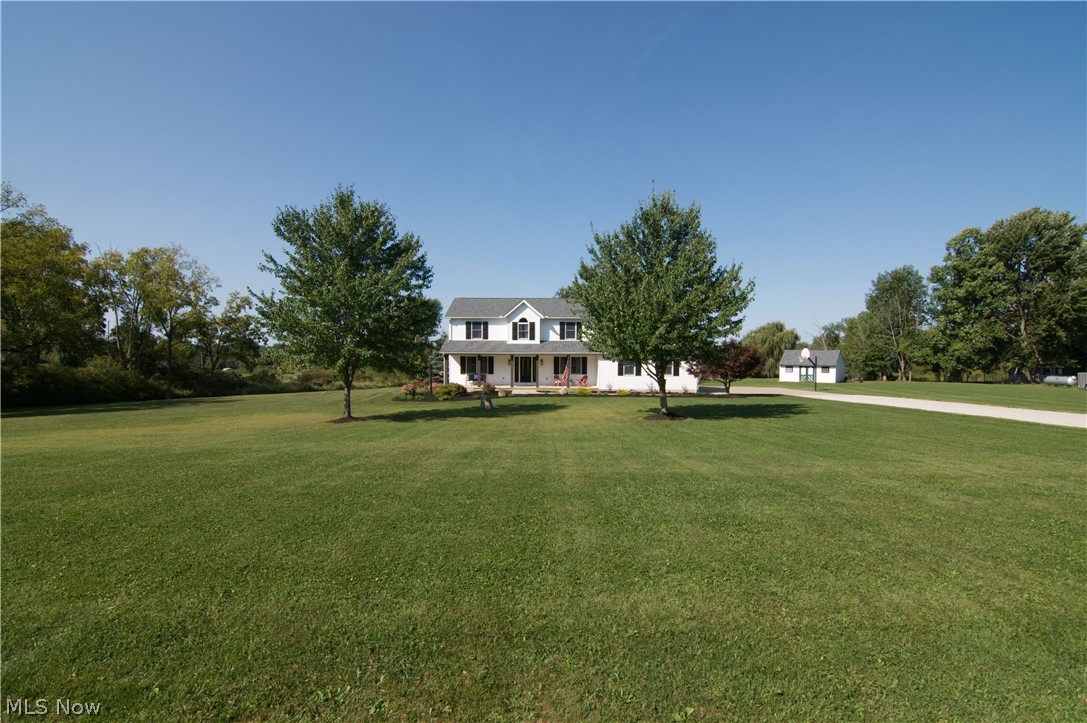 Welcome Home to 8370 Ryan Rd. This gorgeous 2.76 acre property has all the room and updates you will ever want!! HOME WARRANTY INCLUDED! New Roof installed 2020!From the moment you enter this Custom Renovated Home you will see updates from top to bottom. New paint, lighting and woodwork throughout. From the front door your office with beautiful barn door is located on the left and very spacious dining room to your right. Walk into your open concept kitchen and family room with custom built fireplace wall and shiplap to the ceiling. A breakfast nook leads you out to your New Composite Deck with railing - 2021 and private large backyard with plenty of space for growth! Kitchen includes granite countertops, New appliances-2021 and tons of cabinet space!! Your first floor laundry and Full guest bath are both renovated competely. Basement has finished area great for playroom or extra office. Two car heated garage has new garage door -2020 Upstairs includes 4 bedrooms and 2full baths. Your C