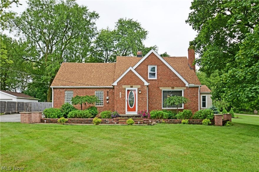 Take a look at this wonderful, quaint, cape cod in Seven Hills. Three bedrooms, one and a half bath. Hardwood floors throughout the living room with plenty of natural light. A cozy kitchen with stainless steel appliances. The full bath has his and her sinks for all the space you could need. There are two wood burning fireplaces, one being located in the finished basement and one in the living room. There is a beautiful fenced in backyard with sliding doors that lead directly to the deck and patio for all of your entertaining needs. The brick fireplace in the backyard is set up great to keep your guests chatting through the night. Square footage includes a beautiful sunroom. Recent updates include: Waterproofed in 2018 by Ohio Basement Systems with lifetime transferable warranty, Newer paint throughout the master bedroom, second bedroom, living room, and basement, new hot water heater in 2018, 10-15 years left on the roof, new washer in 2018. Close to shopping, restaurants and the highw