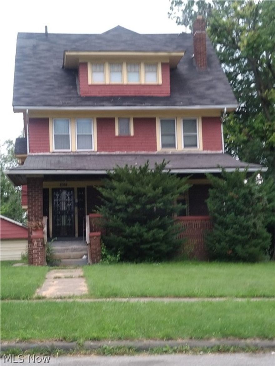 Great investment opportunity on the Cleveland/Shaker Heights border! This property is a diamond-in-the-rough with 20 to 25k in repairs needed to cash flow over $1200 to $1500 monthly with GUARANTEED SECTION 8 RENTS. Local housing authority is currently paying $1337.00 for 3-bedroom units in this zip code to offer greater and more competitive housing opportunities to its voucher holders and landlords. NOW IS THE TIME TO INVEST IN THIS AREA AT THE BORDER OF HISTORIC SHAKER HEIGHTS! Google "Shaker Heights" to learn more about this historic suburb and why this is a HOT area to invest! Buyers MUST AGREE to have the property renovated within 365 days of purchase. **Rents provided were based on proposed Section 8-approved rents. Property is currently vacant which is PERFECT to get your construction crew going ASAP! Also perfect for group home or fix-flip opportunity.