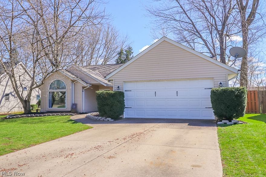 Stunning updated Berea ranch tucked away on a Cul-de-sac in a very quiet neighborhood.  The yard is fenced in and there are a lot of windows that let in natural light.  New floors and fresh paint throughout.  First floor living at its finest.  This home boasts an attached garage with water and drain, newer roof, crown molding, and much more.  Make this house your home today!