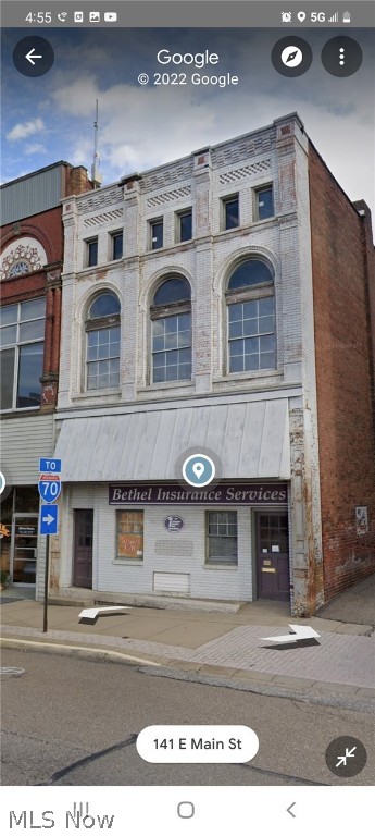 Two story commercial building containing 3,360 total square feet. Located on Main St in the heart of Barnesville.