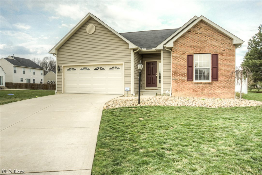 Welcome to this beautifully maintained ranch on a quiet cul-de-sac. The ceramic foyer leads to a vaulted great room with a stone gas fireplace. Enjoy the open floor plan that is perfect for entertaining with the adjacent kitchen, dining room and morning room. Master bedroom with private bath, two additional bedrooms and a full bath along with first floor laundry simplifies the one floor living. Lower level has a family room and potential 4th bedroom with yet another full bath that is currently used as a guest suite. Tons of storage in the lower level utility room. Stamped concrete patio is conveniently located off the morning room with a fence adding privacy. Northfield Center is a township close to the Metroparks and Cuyahoga Valley National Park, and is convenient to shopping and dining.