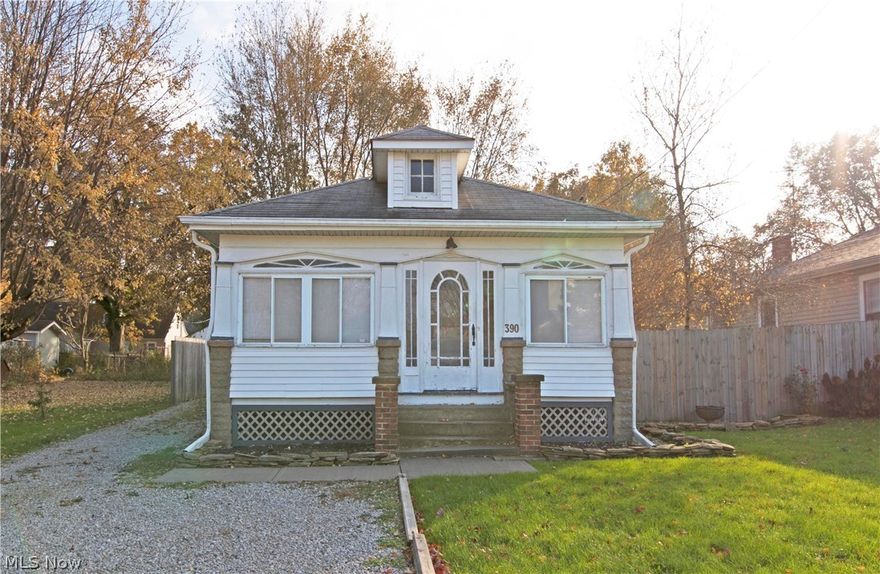 Great home for the price!!  Lovely 2 bedroom 1 bath Ranch features many updates and lots of charm.  Newer carpet in the main living area and bedrooms.  Formal dining room has bay window with hardwood bench.   Renovated kitchen has good cabinet space and plenty of counter top area for all your cooking needs.  This home has updated bathrooms and a full basement with tons of storage.  Vinyl siding was done in 2005.  The backyard is nice and private and also has a storage shed for your lawn equipment.  Call now for your private showing.