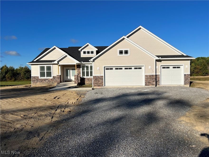 Brand-New Custom Construction in Canfield – Move-In Ready by the End of January

Welcome to this stunning brand-new construction home in Canfield, thoughtfully designed with today’s lifestyle in mind and loaded with high-end custom finishes throughout. This 3-bedroom, 2.5-bath home offers the perfect blend of elegance, functionality, and turnkey convenience.

The heart of the home is the gourmet kitchen, featuring custom cabinetry, a spacious layout, walk-in pantry, and all appliances included, making it ideal for everyday living and entertaining. The open living area is anchored by a gas fireplace, beautifully framed by custom built-in bookcases, creating a warm and inviting focal point.

A custom home office with built-ins provides the perfect work-from-home space, while the four-season sunroom offers year-round enjoyment with serene views of the large rear yard. Additional highlights include a locker-style drop zone, first-floor laundry with washer and dryer, and a highly desirable oversized 3-car garage.

Every detail has been carefully selected to deliver a truly turnkey, move-in-ready home, eliminating the wait and hassle of building. Located in sought-after Canfield, this home offers new construction quality with immediate occupancy.

Move in by the end of January and start the new year in a home that has it all.