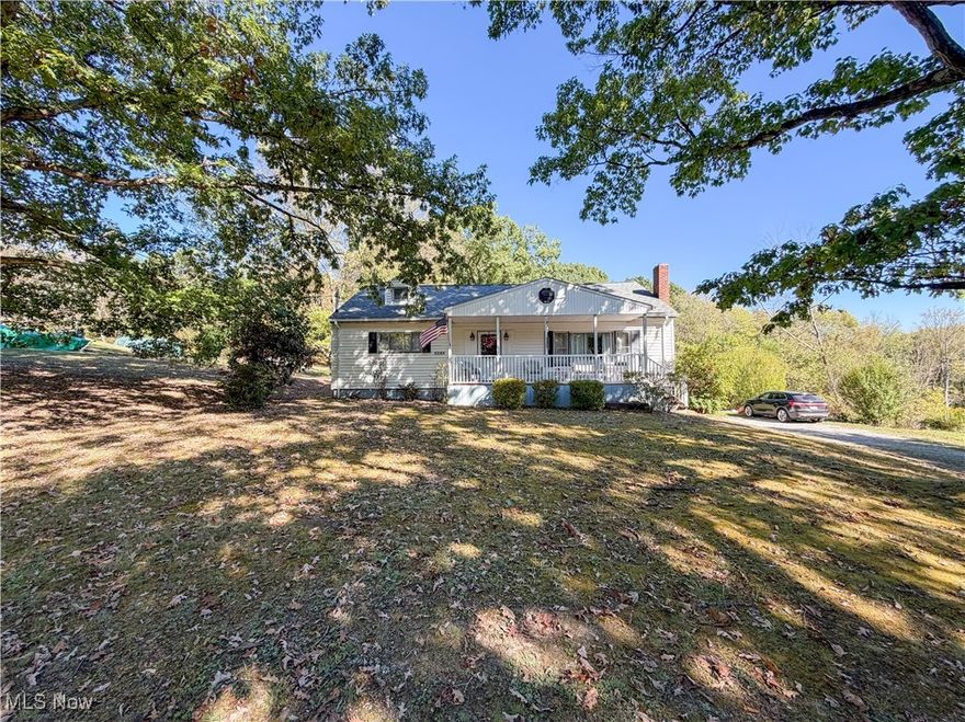 Beautifully maintained 3- or 4-bedroom home with an attached garage on 1.2 acres. The first floor has two bedrooms, a full bathroom, an eat-in kitchen, a dining room, living room, and foyer. Upstairs you'll find one large room partially separated by the stairs. This could easily be converted to two bedrooms. The laundry area, the garage, the workshop, and storage area is in the basement. Outside the home has a covered front porch, back deck off the kitchen, a large front yard, a large backyard, and a private driveway.