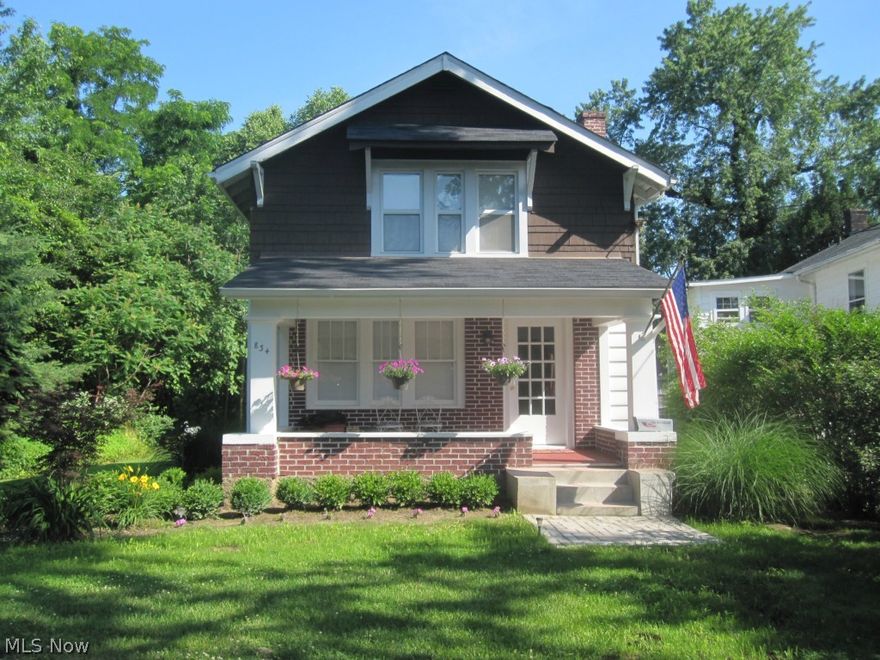 Why pay rent when you can move right into this updated three bedroom Colonial.  This home offers a new furnace, updated electrical and plumbing systems, renovated bathroom, spacious kitchen, and original woodwork throughout.  Freshly painted and newly carpeted, this home offers an interesting location with easy access to the Lake Metroparks bike path.  Enjoy summer evenings on the front porch.  Call today.