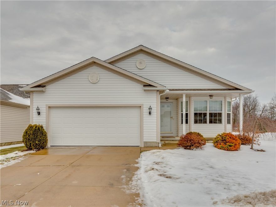 Single floor Living at its finest in this 2-bedroom, 2-bath Ranch w/open floor plan and Full basement. Main floor Features an Over-sized, fully appliance kitchen and eating area. Laundry room with washer and dryer. A private great room equipped with gas fireplace. A Fabulous Sun-room with vaulted ceiling and Levelor blinds leads to a patio w/privacy fence, composite steps and vinyl hand rail (2014). A spacious master bedroom with private bathroom, Guest room and second full bathroom complete the main level. The full basement provides ample storage and has potential for recreation room, craft room or a fourth bedroom. One room has already been finished for you and is perfect for a home office/playroom or bonus family room. The options are endless. Roof was replaced in (2017)! This home is Ready for immediate occupancy! This property is located minutes from Kent and the University. It also has close access to the interstate.