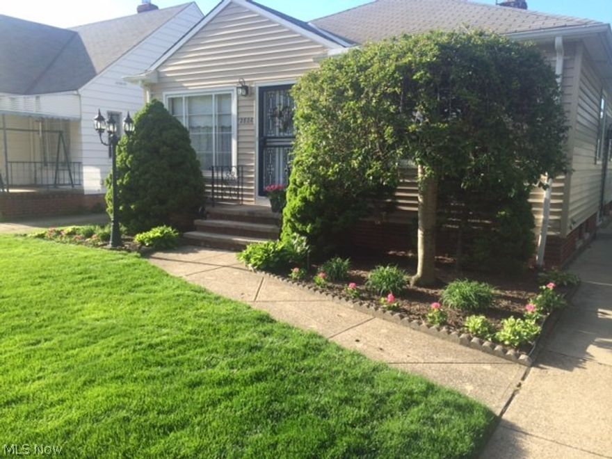 Don't miss out on this ranch with nothing to do but move in! Hardwood flooring under carpet in living and dining rooms. Freshly painted interior. Updates include, vinyl siding 2011, furnace & air 2012, electrical panel 2017. All appliances stay. Finished rec room. Basement has summer kitchen with new stove & refrigerator. Full bath in basement. Pool table with ping pong top stays. Lots of storage. Extra side lot with beautiful landscaping. Two car garage. This is a spotless home!