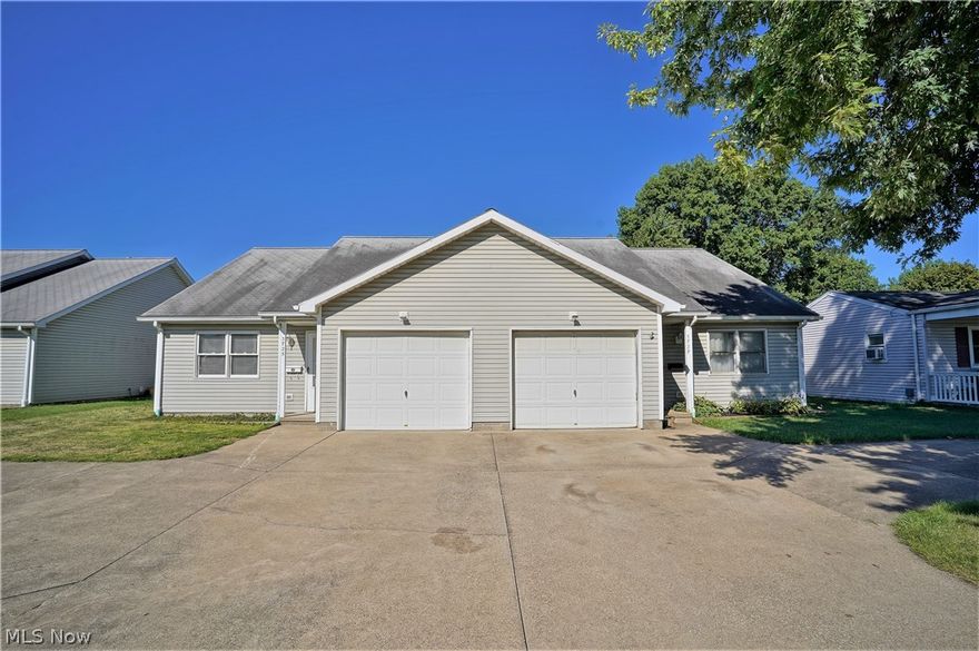 A great opportunity to own a duplex in Canton!  Many updates throughout including all new flooring and new paint. Each unit includes two nicely sized bedrooms, 1 and half baths, and a garage. If you have been thinking about one floor living, this is the place for you!