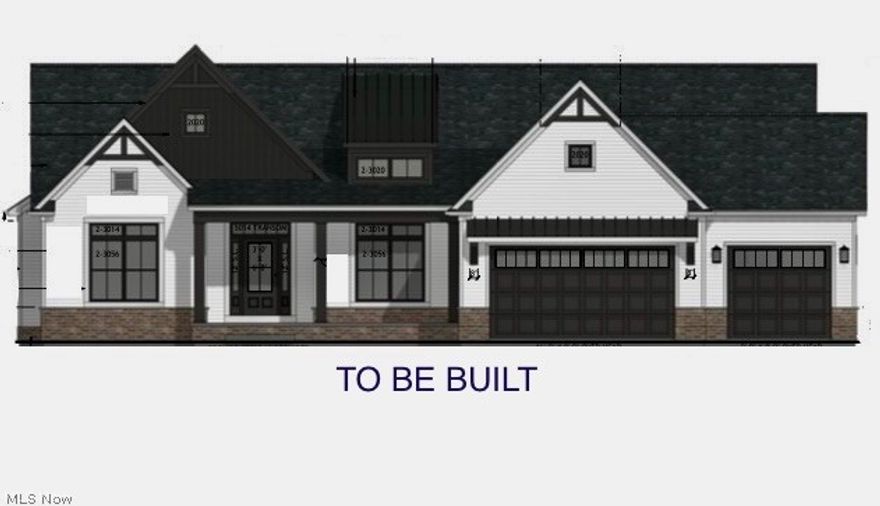 ALL TERMS AND CONDITIONS TO BE NEGOTIATED WITH OWNER/BUILDER. This beautiful 3000+ sq.ft. three bedroom home can be completed in 2026/2027 and offers unmatched craftsmanship. With custom finishes and impressive architectural touches throughout, this home blends modern design and functionality. Ranch style design with owner's suite and luxurious bathroom. Chef's kitchen with upscale appliances, large great room and much more. There is still time to choose your finishes and features for this home. HOA dues and taxes are TBD. Square footage indicated is an estimate. Indicated list price subject to change by builder based on selections and finishes in home. All information is deemed reliable but not guaranteed. Photos are examples. Lot lines on aerial photo are approximate. Maypine Park is the perfect location - close proximity to Metro Parks, Lake Erie, highways and much more.