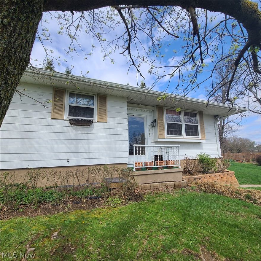 Welcome home to this well-maintained 3-bedroom ranch offering comfort, convenience, and peaceful living just seconds from St. Clairsville—while still enjoying the benefits of being outside city limits. This inviting home features 1½ bathrooms and a spacious eat-in kitchen, perfect for everyday living and gathering with family and friends. Step outside to a large rear deck, ideal for relaxing or entertaining, all overlooking a generous 0.458-acre lot.

Important updates provide peace of mind, including a brand-new septic system installed in March 2026, newer furnace and central air conditioning, new gutters in 2024, a roof installed in 2014, and a water heater just 2 years old. Additional highlights include a 1-car detached garage, a storage shed, and a basement offering plenty of extra storage space. Please note the seller will be taking the cabinets located on the north wall of the kitchen. This property blends value, updates, and location—don’t miss your opportunity to make it yours!