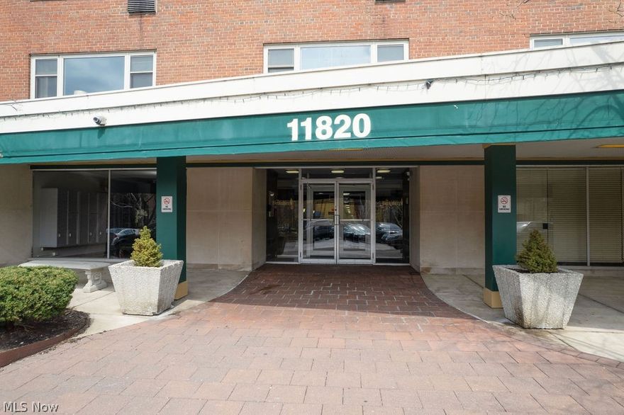 If you are looking for a move in ready condo with an incredible view of Lake Erie, your search ends here!  This tastefully updated condominium unit sits on the first floor of The Berkshire on the desirable Gold Coast of the Lake Erie shoreline.  The wonderful amenities with this condominium include a deeded, assigned parking space in the building garage, use of the roof deck, which is great for entertaining, an individual storage unit in the basement, and an in-ground pool!  Upon opening the front door, you are greeted with rooms flooded with natural light and luxury vinyl plank flooring throughout most of the unit.  The foyer holds a large walk-in closet for all of your winter coats and boots.  The sizeable living and dining rooms sit to the right and provide a breathtaking view of Lake Erie. The kitchen has all new stainless-steel appliances, updated cabinets, countertops and a beautiful tile backsplash.  There is a full bathroom in the hallway with a bedroom that is across the hall.  The owner's suite offers ample space and provides plenty of storage space for clothes and shoes.  The en-suite bathroom is attached to the walk-in closet providing convenience for getting ready.  This maintenance free home is located minutes from downtown Cleveland, restaurants, shopping and the airport making commuting a breeze.