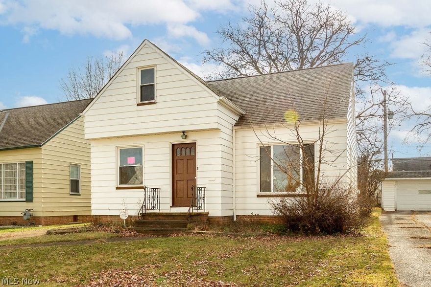 A diamond in the rough! This is a great rehab opportunity. Located in an area of nice homes. Call for your personal tour.