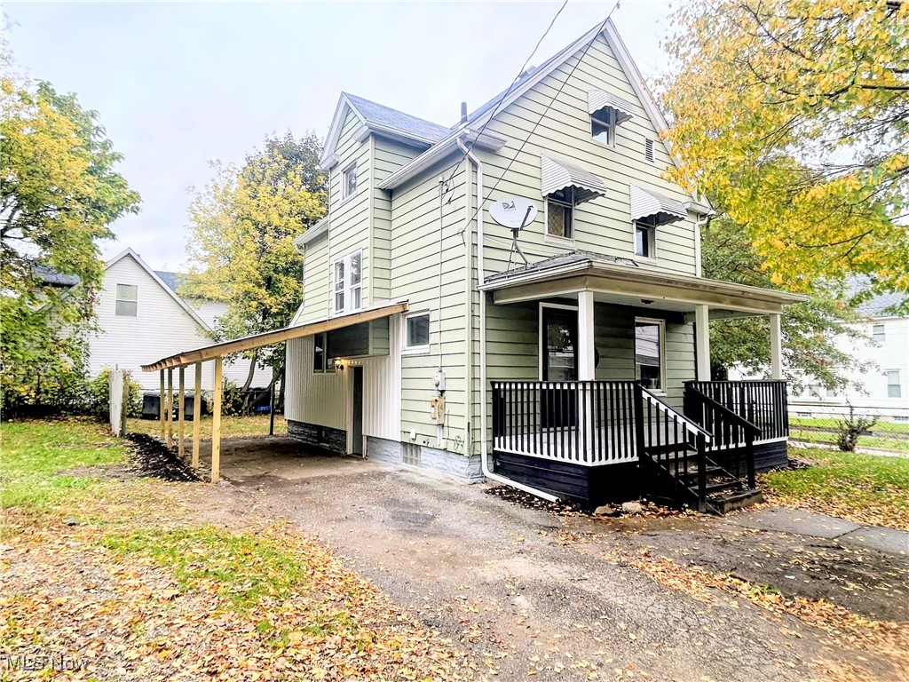 Welcome to your dream family updated abode! This charming, move-in ready house, nestled in a welcoming Akron neighborhood, offers the perfect blend of comfort and convenience for families and first-time homebuyers alike. With three bedrooms and a fully updated bathroom featuring new flooring, vanity, and shower, this home ensures a private and restful retreat for each member of the family.
Step onto the inviting front porch and envision relaxed evenings enjoying the serene surroundings. Inside, discover a harmonious flow with fresh paint and new luxury vinyl plank flooring throughout the main living spaces, setting the stage for your personal touches. The warmth extends into the bedrooms, which are outfitted with new, plush carpeting, creating a soft haven for relaxation.
The heart of the home, an updated kitchen, comes fully equipped with a suite of new Stainless appliances including a stove, dishwasher, microwave, and fridge. New glistening Quartz countertops, sleek new tile backsplash, and new undermount sink with new pull down faucet complete the kitchen's modern look, making it an ideal space for both cooking family meals and entertaining guests.
Natural light illuminates the home, enhanced by new light fixtures that add a touch of elegance to each room. Fresh paint in every nook exudes a feeling of cleanliness and a fresh start.
Outside, a partially fenced yard offers a secure play area for children or pets and a carport provides shelter for your vehicle. The yard, combined with the home's updates and amenities, offers an ideal setting for both relaxation and lively family gatherings. Convenient location near the Akron Zoo, downtown Akron, and the University of Akron!
Don't miss out on the opportunity to own this beautiful, move-in-ready home where every detail has been thoughtfully considered for your comfort and enjoyment.